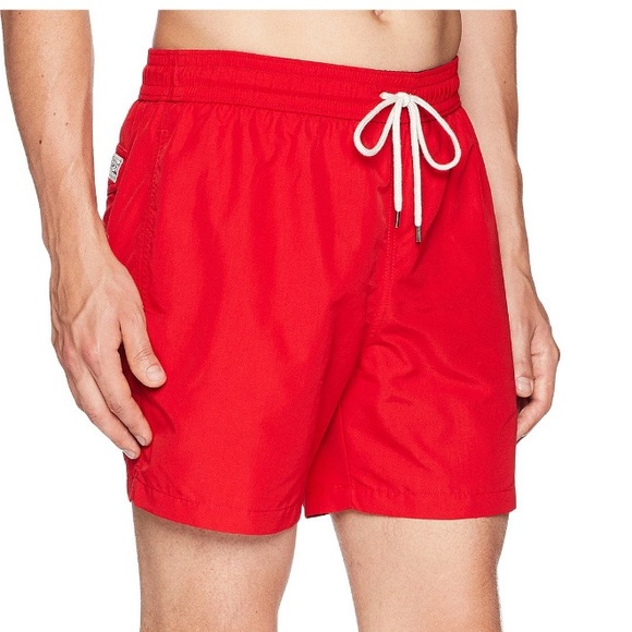 Polo Ralph Lauren Other - Polo Ralph Lauren Traveler Swim Trunks - Red